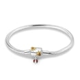 MULA Silver Plated Snake Chain Bracelet for Women, DIY Charms Beads ...