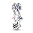 thumbnail image 1 of MULA Valentine's Day Series 925 Sterling Silver DIY Charms Lovers Heart 5A Zircon fit Bracelet for Women Jewelry Gift, 1 of 6