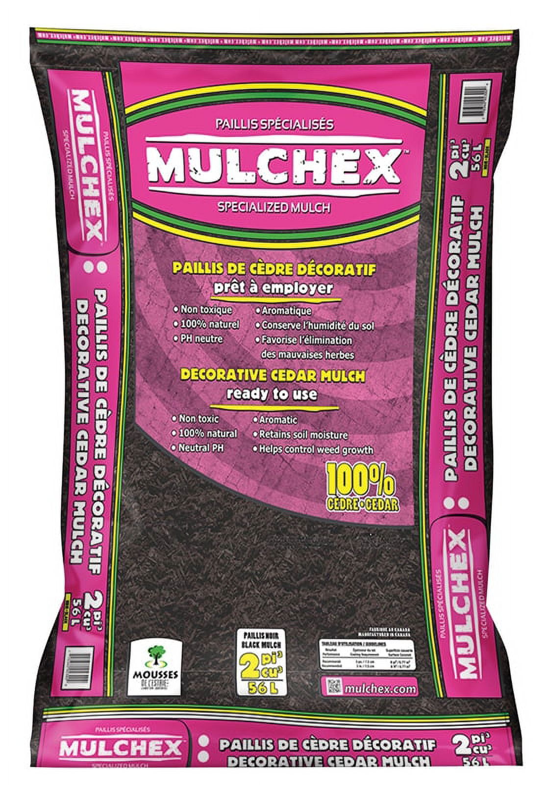 MULCH CEDARDYED BLACK 2.0CF