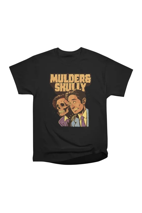 MULDER SKULLY T-Shirt Tee Gift For Him Merch For Her Apparel For Friend