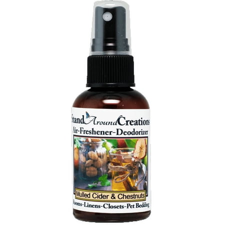 MULLED CIDER & CHESTNUTS AIR-FRESHENER / DEODORIZER 2-OZ.