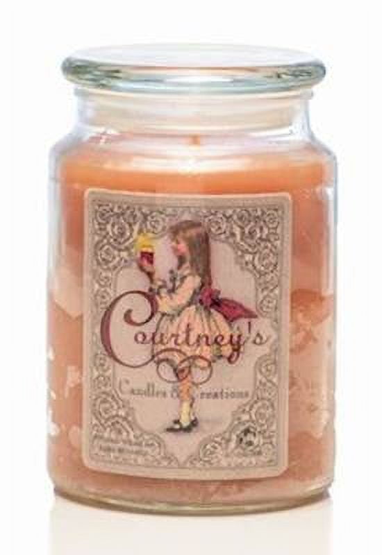 MULLED CIDER - Courtneys Candles Maximum Scented 26oz Large Jar Candle
