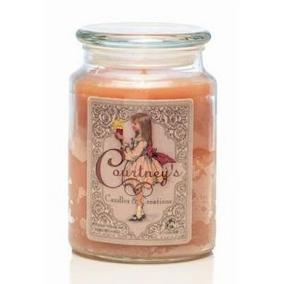 MULLED CIDER - Courtneys Candles Maximum Scented 26oz Large Jar Candle