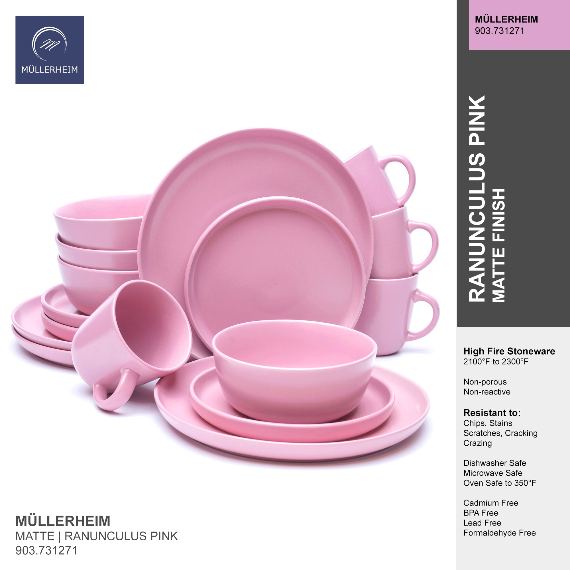 Tuscan Pink Mixing Bowls – White's Mercantile