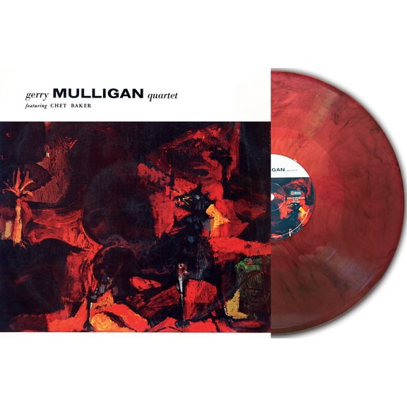 GERRY MULLIGAN QUARTET - Gerry Mulligan Quartet (Feat. Chet Baker) (Transparent Red/Black Marble Vinyl) LP