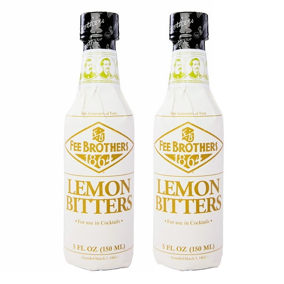 MULMEHË Exclusive Fee Brothers Lemon Bitters Bundle, 2 Bottles