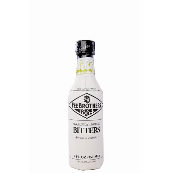 MULMEH Exclusive Recipe Guide and Fee Brothers Old Fashioned Aromatic Bitters Bundle, 1 Bottle