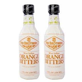 MULMEH Exclusive Fee Brothers West Indian Orange Bitters Bundle, 2 Bottles