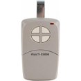 MULTICODE 4140 Garage Door Opener Four Button Remote Control 300MHz