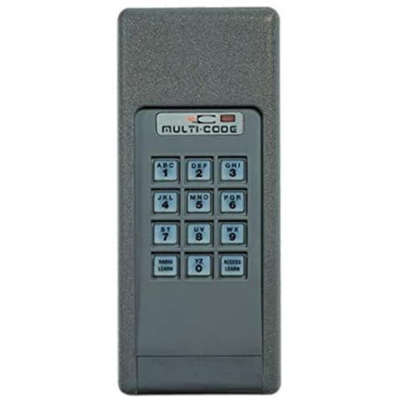 MULTI-CODE 4200 Garage Door Opener Keyless Entry 300MHz by Linear, Linear MCS420001 By Brand Linear