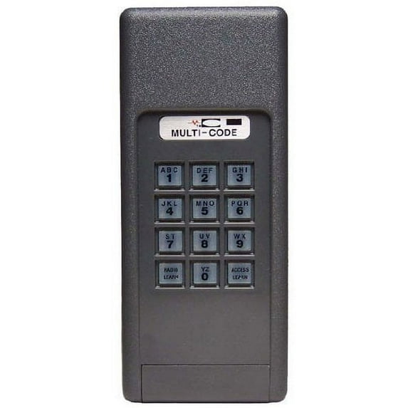 MULTI-CODE 4200 Garage Door Opener Keyless Entry 300MHz