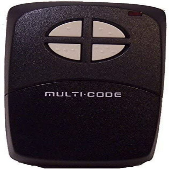 MULTI-CODE Garage Door Opener 1097 Four Button Remote Control Transmitter