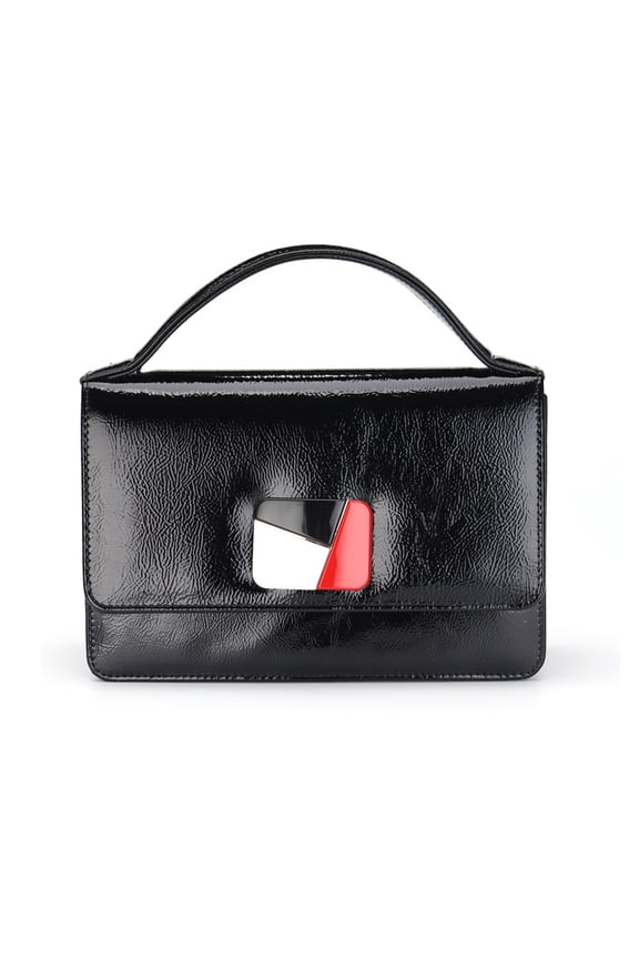 MULTI COLOR BAG, SALLY BAG BLACK MULTI