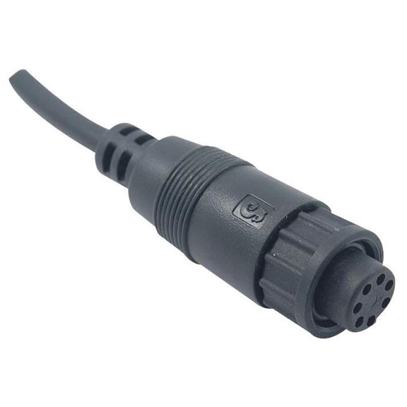 MULTICOMP - Cable Assy, 5 Way Circular Socket to Free End, 5A, 1m