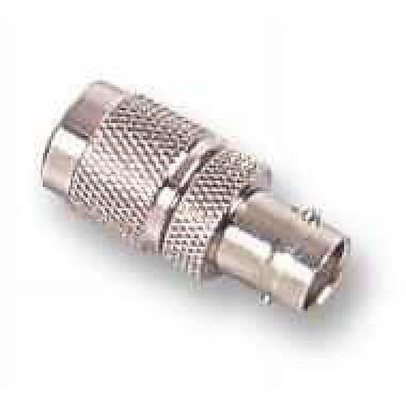 MULTICOMP PRO - BNC Socket to TNC Plug Adaptor, 50 ohm, Nickel Plated Brass Body