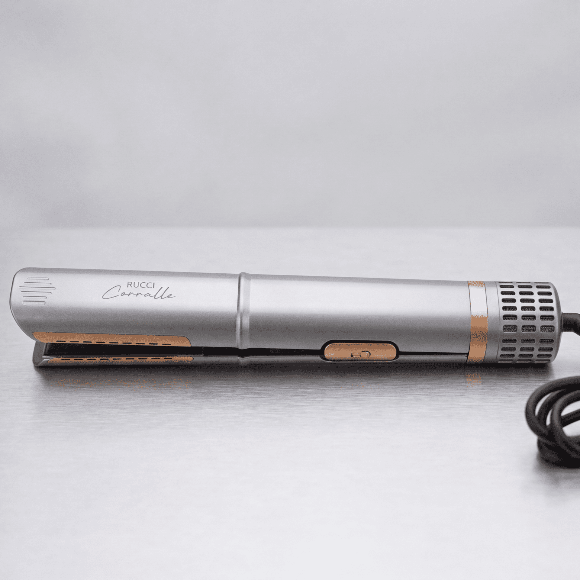 RUCCI CORRALLE AirGlide 2-in-1 Wet-to-Straight Hair Styler – 800W Professional Airflow Hair Smoother & Dryer