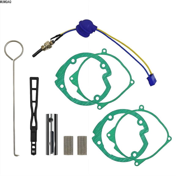 MUMQAQ 12V Diesel Heater Glow Plug Repair Kit, Ceramic Glow Plug Replacement Kit for Diesel Heater 2KW/5KW/8KW, Car Heater Repair Parts, Diesel Heater Accessories