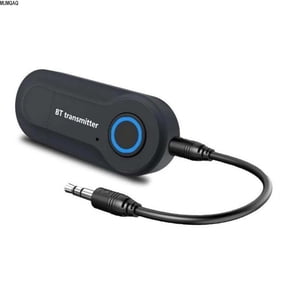 MUMQAQ Bluetooth Wireless Audio Transmitter for TV, PC, Computer, CD Player,3.5mm Adapter,Music Player
