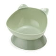 thumbnail image 1 of MUMQAQ Cat Bowl Tilted Raised Pet Food Feeder Slant Dish Diagonal Protection N5R4, 1 of 6