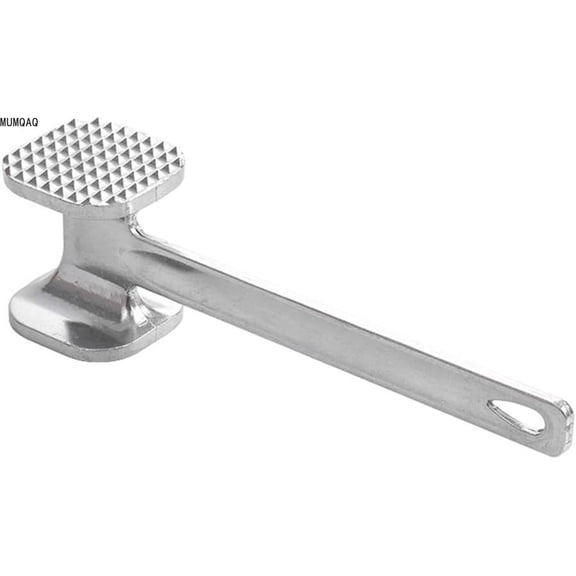 MUMQAQ Double-Sided Loose Meat Hammer Steak Hammer Grill Hammer Aluminum Alloy Steak Tool for Household