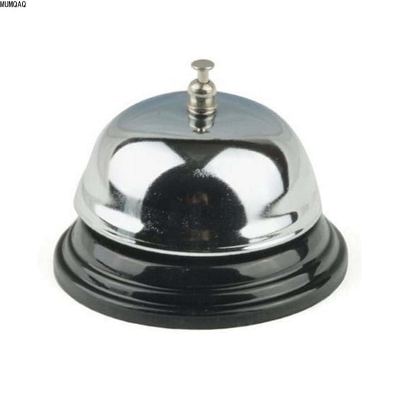 MUMQAQ Restaurant Service Bell Hotel Desk Bell Ring Reception Call Ringer Bar Counter