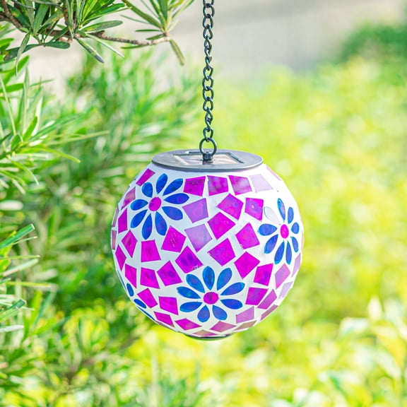 MUMTOP Solar Outdoor Hanging Lantern