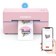 MUNBYN Bluetooth Thermal Label Printer, Wireless 4x6 Shipping Label Printer Compatible with iPhone Android iPad Windows macOS Chrome