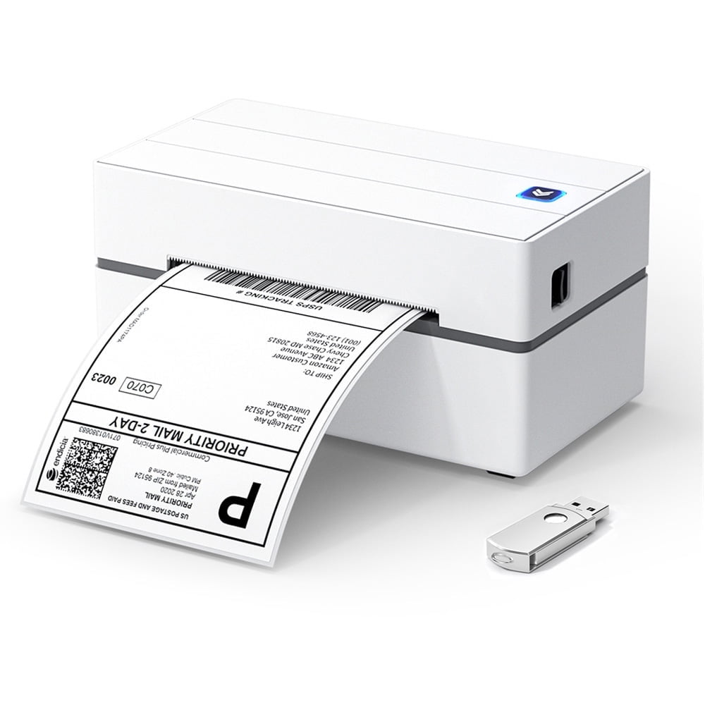 MUNBYN Shipping Label Printer, 4x6 USB Thermal Label Printer, Desktop