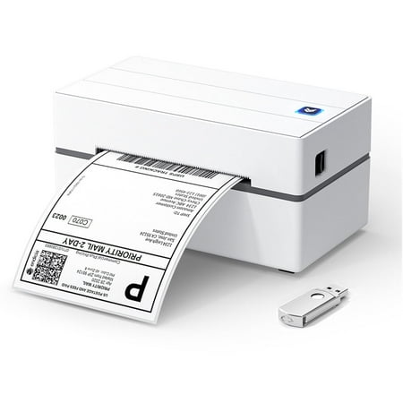 MUNBYN Shipping Label Printer 4x6 USB Thermal Label Printer, Desktop Barcode Label Printer, for Mac, Windows
