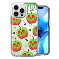 thumbnail image 1 of MUNDAZE Apple iPhone 14 Pro Max Halloween Poison Apple Skulls Spooky Fairy Tales Design Double Layer Phone Case Cover, 1 of 3