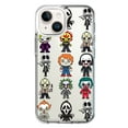 thumbnail image 1 of MUNDAZE Apple iPhone 14 Shockproof Clear Hybrid Protective Phone Case Cute Classic Halloween Spooky Cartoon Characters Cover, 1 of 5