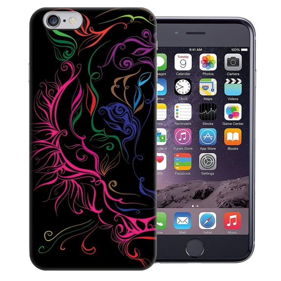 MUNDAZE Apple iPhone SE / 7 / 8 4.7 Inch Design Case - Abstract Tiger Face Design Phone Cover