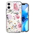 thumbnail image 1 of MUNDAZE Case For Apple iPhone 11 Soft Pastel Spring Floral Flowers Blush Lavender Phone Cover, 1 of 3