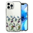 thumbnail image 1 of MUNDAZE Case for Apple iPhone 15 Pro Max Slim Hard Shell Soft TPU Hybrid Shockproof Heavy Duty Protective Phone Cover - Country Dried Flowers Design, 1 of 4