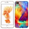 thumbnail image 1 of MUNDAZE Feather Paint Case Cover For Apple iPhone 7 8 PLUS, 1 of 1