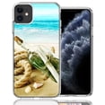 thumbnail image 1 of MUNDAZE For Apple iPhone 11 Beach Message Bottle Design Double Layer Phone Case Cover, 1 of 2