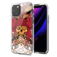 thumbnail image 1 of MUNDAZE For Apple iPhone 11 Red Pirate Skull Design Double Layer Phone Case Cover, 1 of 1