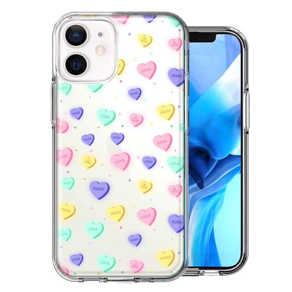 MUNDAZE For Apple iPhone 11 Valentine's Day Heart Candies
