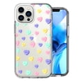 thumbnail image 1 of MUNDAZE For Apple iPhone 13 Pro Max Valentine's Day Heart Candies Design Double Layer Phone Case Cover, 1 of 3