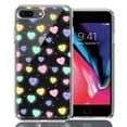 thumbnail image 1 of MUNDAZE For Apple iPhone 7/8 Plus Valentine's Day Heart Candies Polkadots Design Double Layer Phone Case Cover, 1 of 3