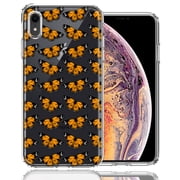 MUNDAZE لغطاء حقيبة هاتف Apple iPhone XR Monarch Butterflies Design طبقة مزدوجة