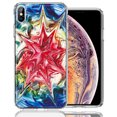thumbnail image 1 of MUNDAZE For Apple iPhone XS Max Tie Dye Abstract Design Double Layer Phone Case Cover, 1 of 2