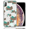 thumbnail image 1 of MUNDAZE For Apple iPhone XS/X Cute Otter Design Double Layer Phone Case Cover, 1 of 3
