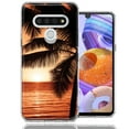 thumbnail image 1 of MUNDAZE For LG Stylo 6 Paradise Sunset Design Double Layer Phone Case Cover, 1 of 2