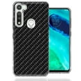 thumbnail image 1 of MUNDAZE For Motorola Moto G Fast Carbon Fiber Look Double Layer Phone Case Cover, 1 of 2