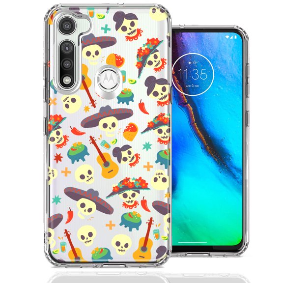 MUNDAZE For Motorola Moto G Fast Day of the Dead Design Double Layer Phone Case Cover
