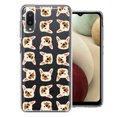 thumbnail image 1 of MUNDAZE For Samsung Galaxy A02 Frenchie Bulldog Polkadots Design Double Layer Phone Case Cover, 1 of 3