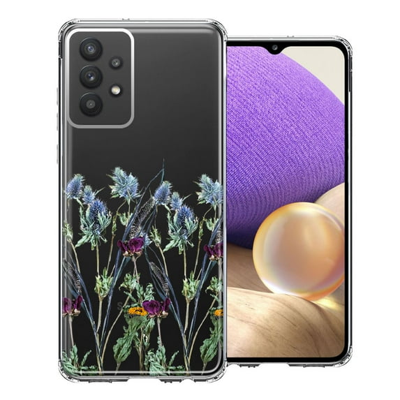 MUNDAZE For Samsung Galaxy A32 Country Dried Flowers Design Double Layer Phone Case Cover