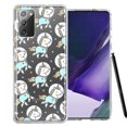 thumbnail image 1 of MUNDAZE For Samsung Galaxy Note 20 Space Unicorns Design Double Layer Phone Case Cover, 1 of 3