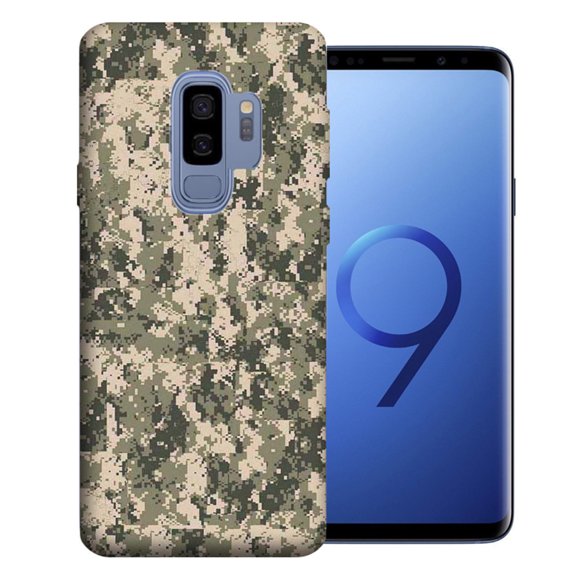 MUNDAZE For Samsung Galaxy S9 Plus Digital Camo Design TPU Gel Phone Case Cover